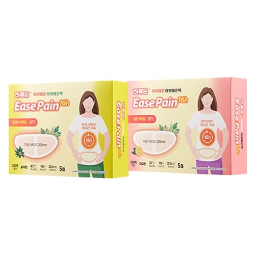 하루온 이지페인 아랫배온팩(편안한따뜻함/숲속향/47℃/16시간지속)