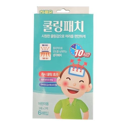 하루온 쿨링패치 어린이용 (하이드로겔 패치형)