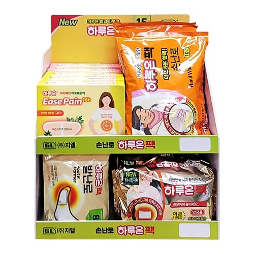 [기획2]하루온 하루종일 따뜻한 진열세트(아랫배온팩/핫팩/손난로/발난로) 24개입