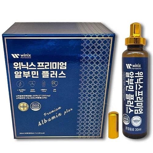 위닉스제약 프리미엄 알부민 플러스(쇼핑백포함)