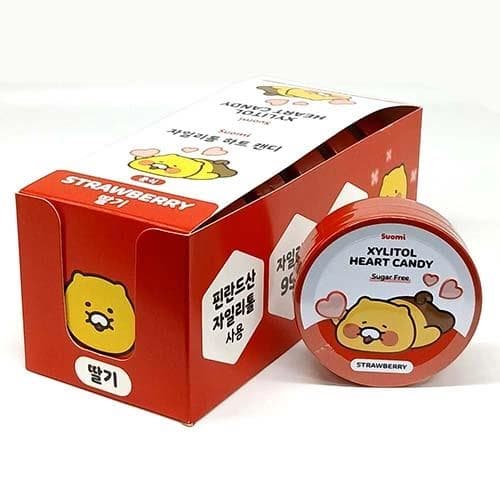 수오미 자일리톨 하트 캔디