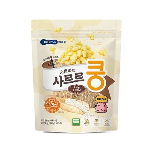 베베쿡 처음먹는 유기농 사르르쿵