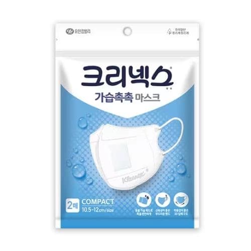 크리넥스 가습촉촉 마스크 COMPACT(소중형/초등생~얼굴 작은 분)