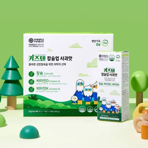 연세 키즈텐 칼슘업 사과맛