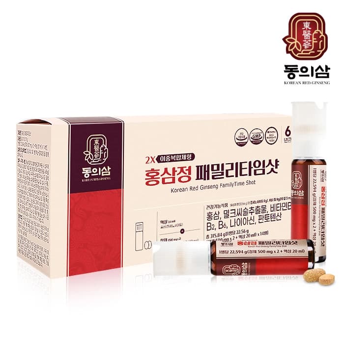 동의삼 홍삼정 패밀리타임샷 14병