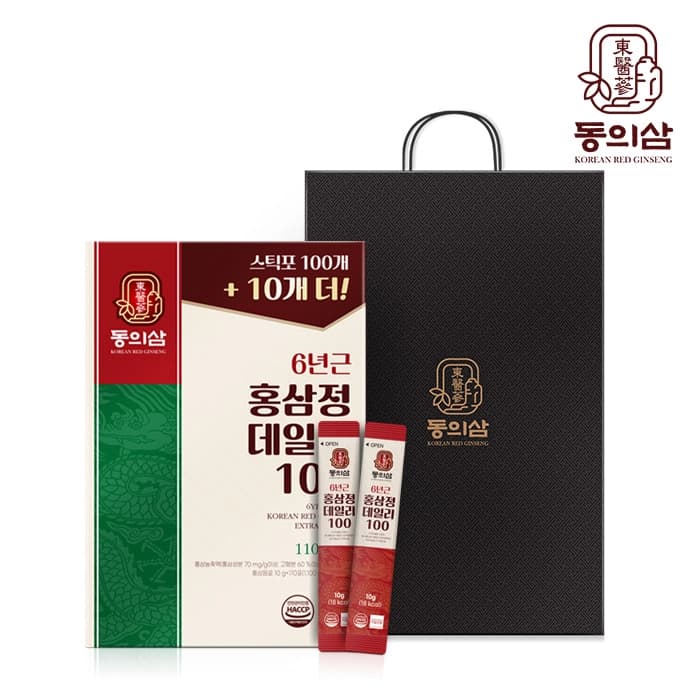 동의삼 6년근 홍삼정 데일리100 110포
