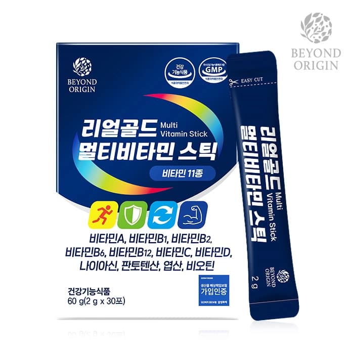 비욘드오리진 리얼골드 멀티비타민 스틱 30포