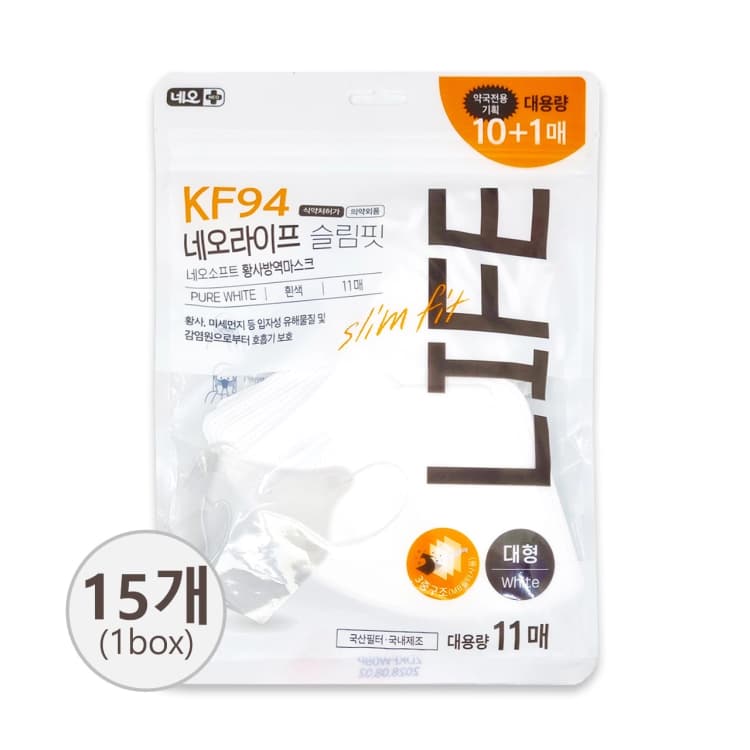 네오라이프 슬림핏 황사방역마스크 KF94