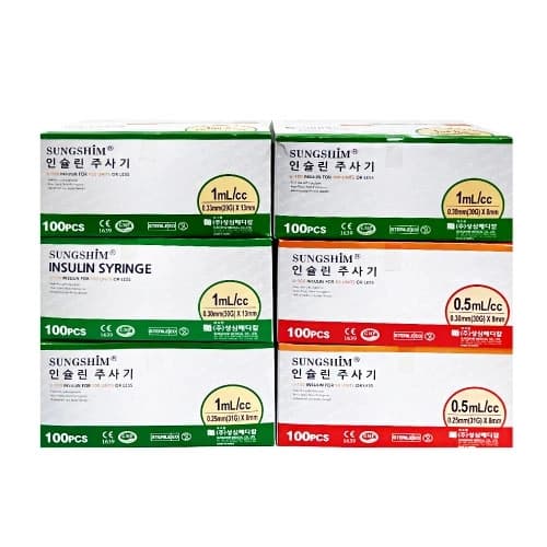 성심 인슐린주사기(Insulin Syringe)