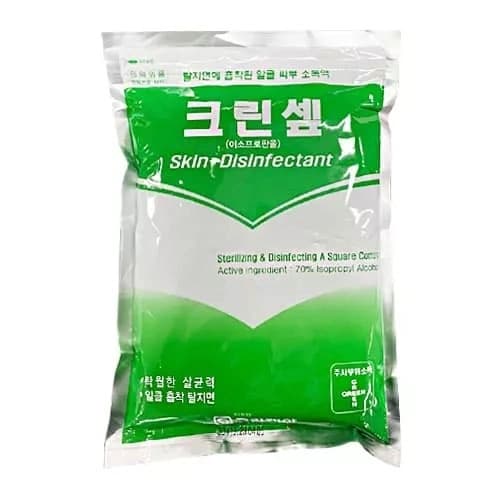 그린제약 알콜스왑 크린셒 (이소프로판올)