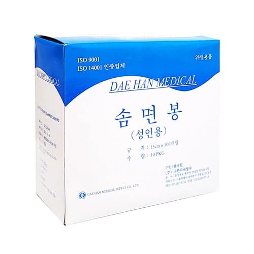 대한위재 솜면봉(CottonApplicatorStick)