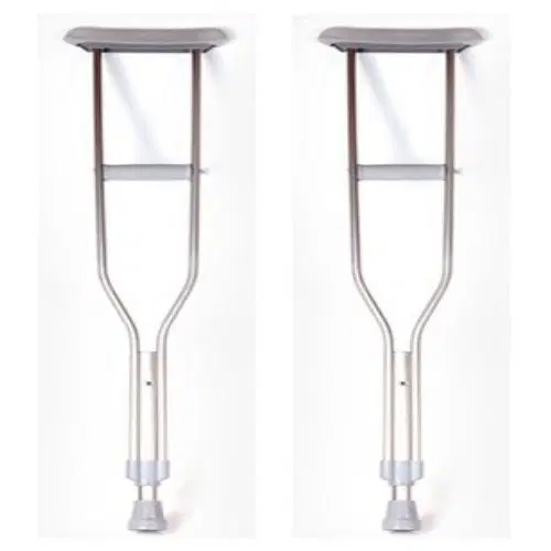 알루미늄 목발[버튼식]