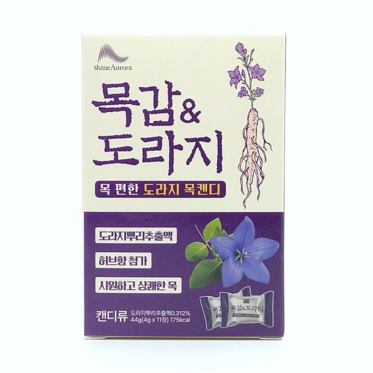 샤인오로라 목감&도라지 캔디
