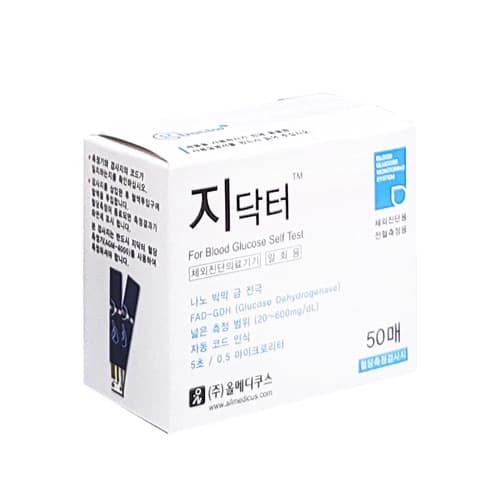 지닥터 스트립 혈당측정 검사지