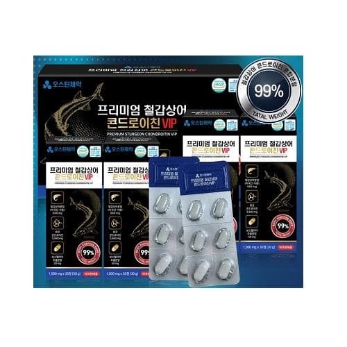 오스틴제약 프리미엄 철갑상어 콘드로이친VIP