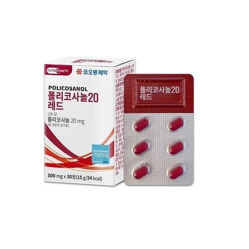 코오롱제약 폴리코사놀 20 레드