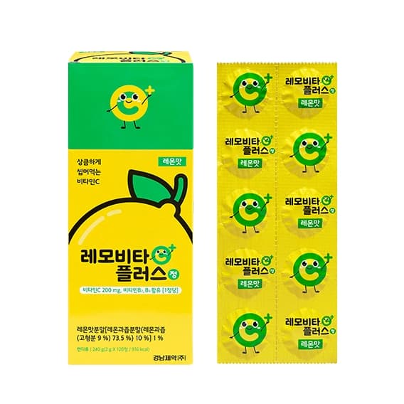 레모비타플러스정(레몬맛) 120정