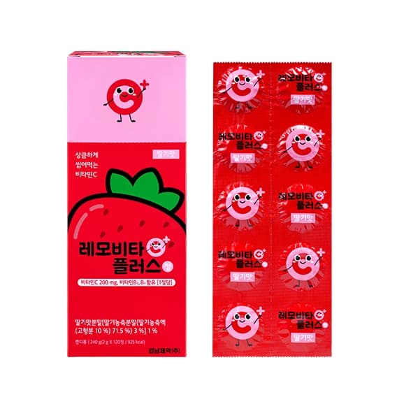 레모비타플러스정(딸기맛) 120정