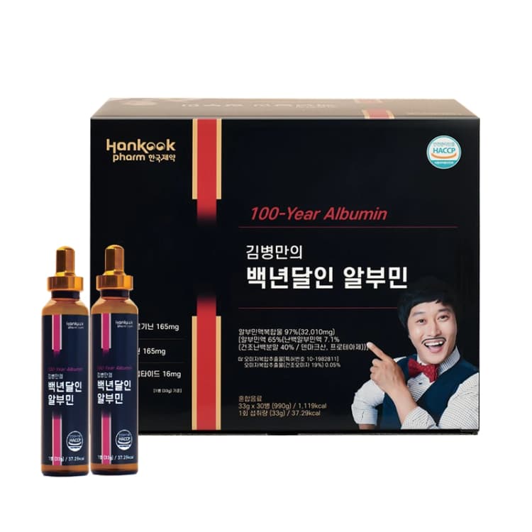 한국제약 김병만의 백년달인 알부민
