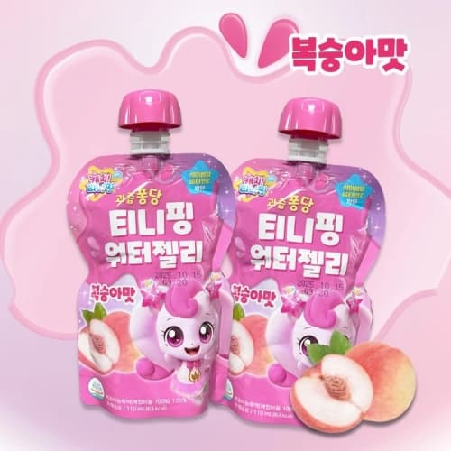 과즙퐁당 캐치티니핑 워터젤리 음료