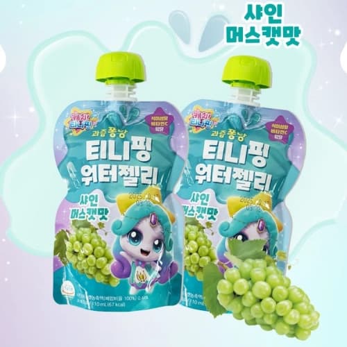 과즙퐁당 캐치티니핑 워터젤리 음료