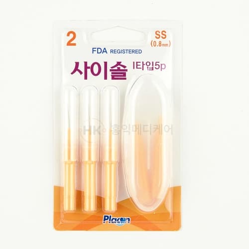옥산 플라콘 사이솔 I타입 치간칫솔
