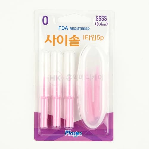 옥산 플라콘 사이솔 I타입 치간칫솔