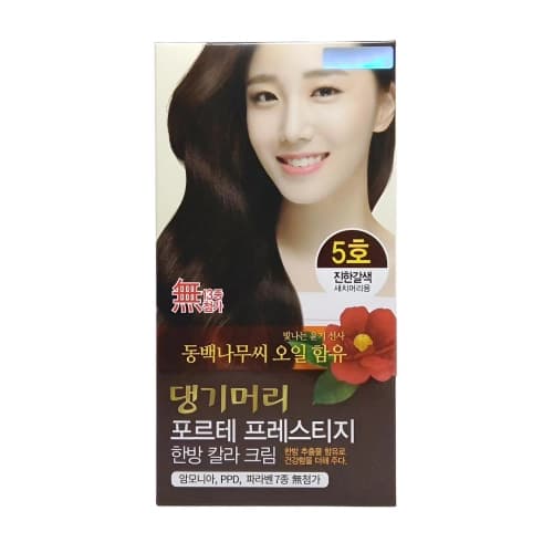 댕기머리 포르테 한방칼라크림