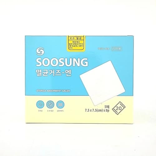 수성 멸균거즈-엔