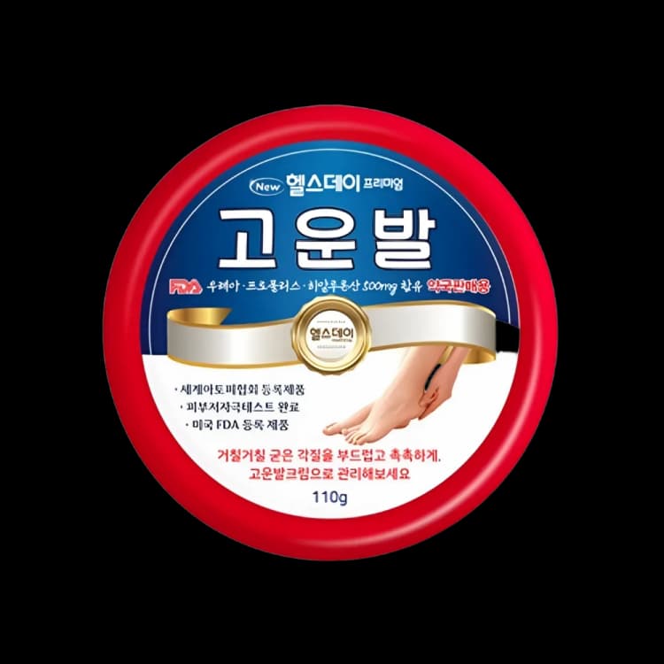 헬스데이 프리미엄 고운발(우레아.프로폴리스.히알루론산500mg함유)