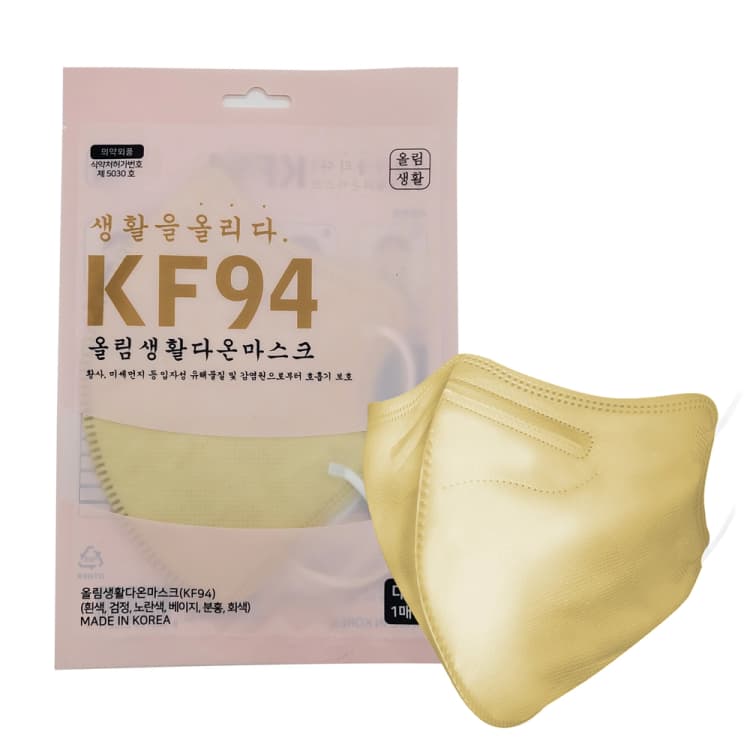 비엠 세상편한 마스크 KF94 2D