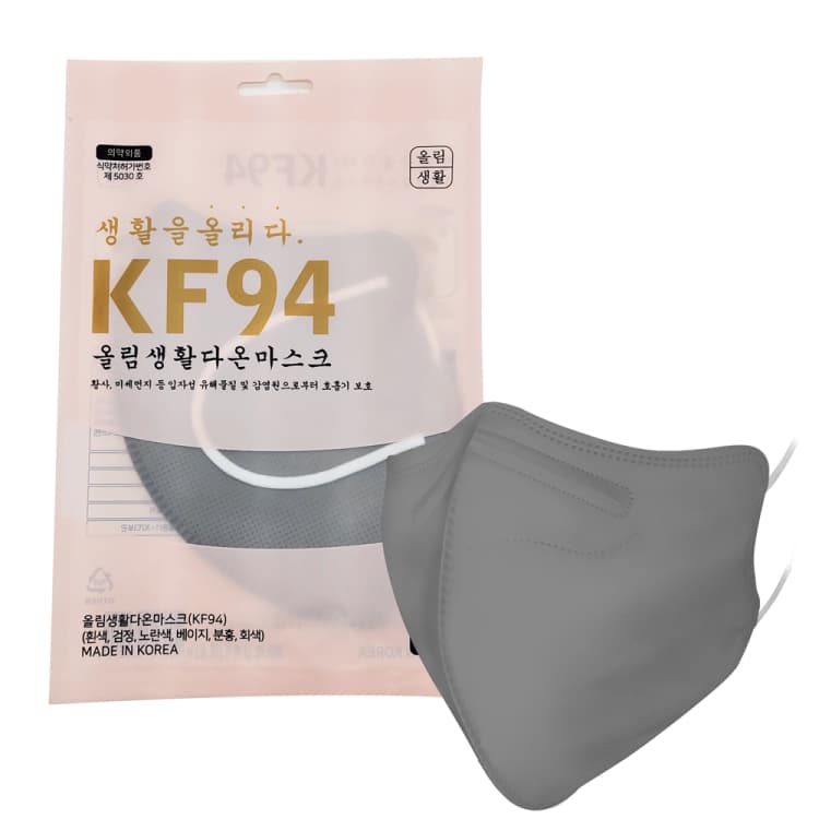 비엠 세상편한 마스크 KF94 2D