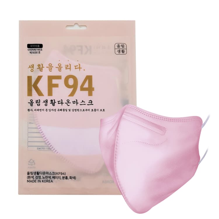 비엠 세상편한 마스크 KF94 2D