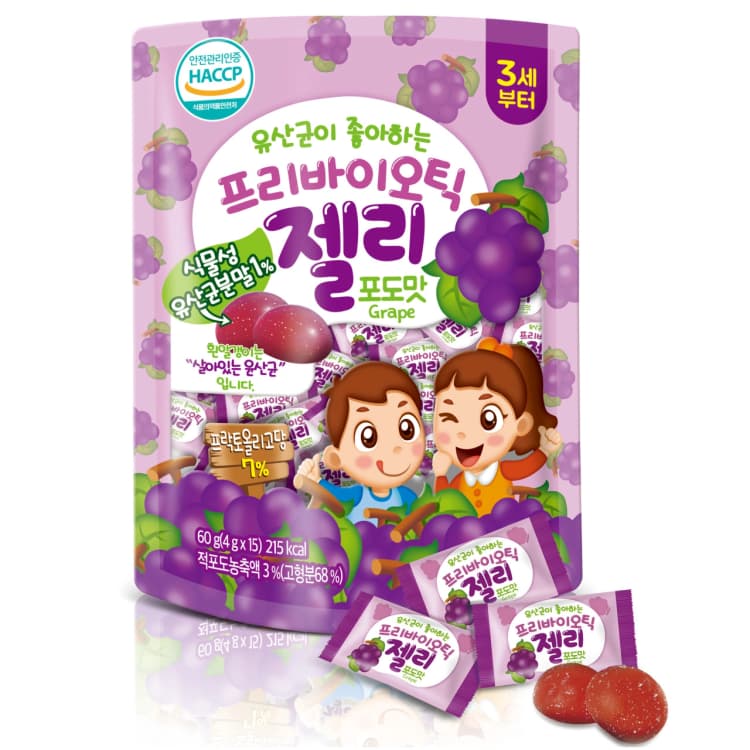 프리바이오틱 포도젤리
