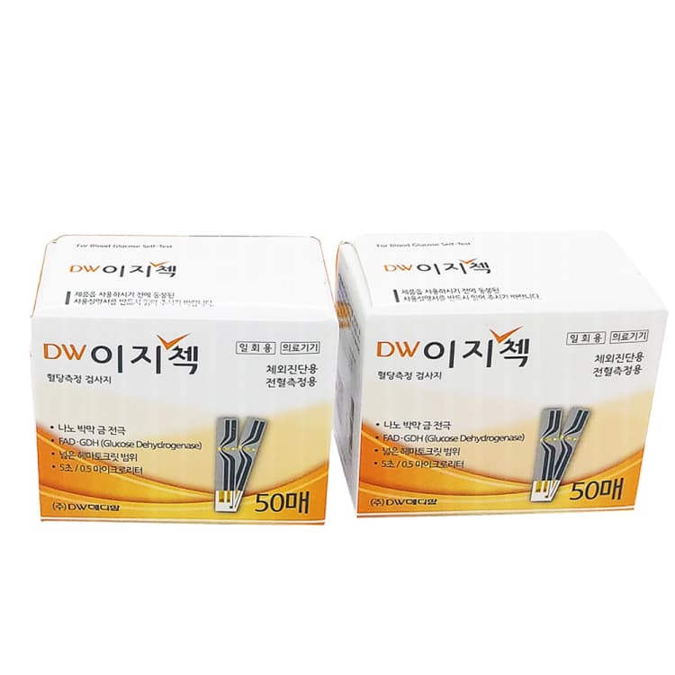 DW 이지첵 혈당측정검사지(스트립)