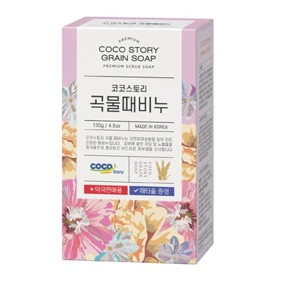헬스데이 코코스토리 곡물때비누