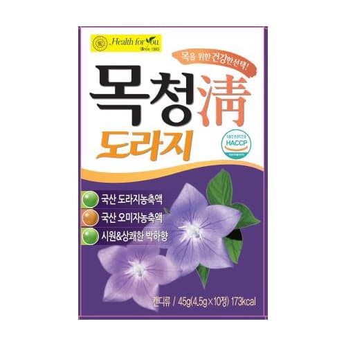 목청 도라지캔디
