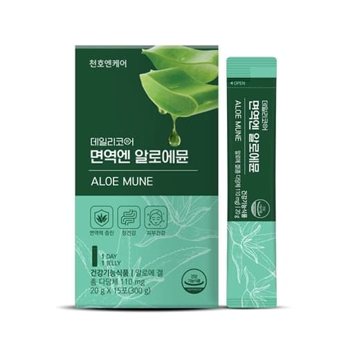 [천호엔케어] 데일리코어 면역엔 알로에뮨