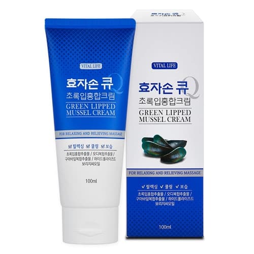 효자손큐 초록입홍합크림