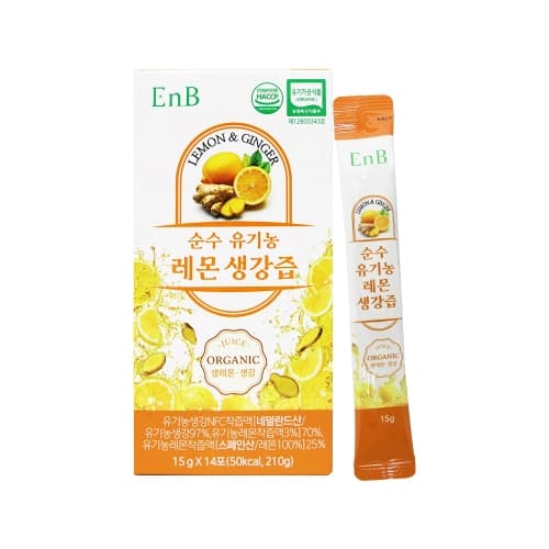 ENB 순수 유기농 레몬 생강즙