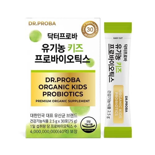 닥터프로바 유기농 키즈 프로바이오틱스