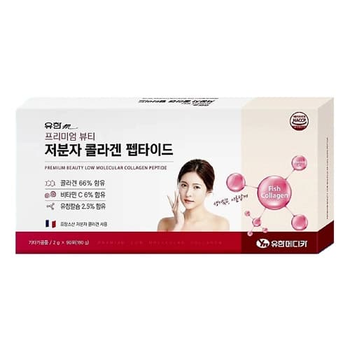 유한m 프리미엄 뷰티저분자콜라겐펩타이드(프랑스산,비오틴)