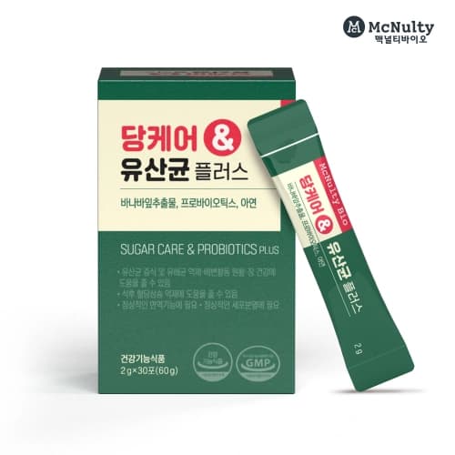 맥널티바이오 당케어&유산균 플러스