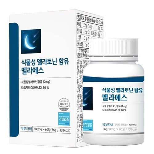 박부자네 식물성 멜라토닌 함유 멜라에스