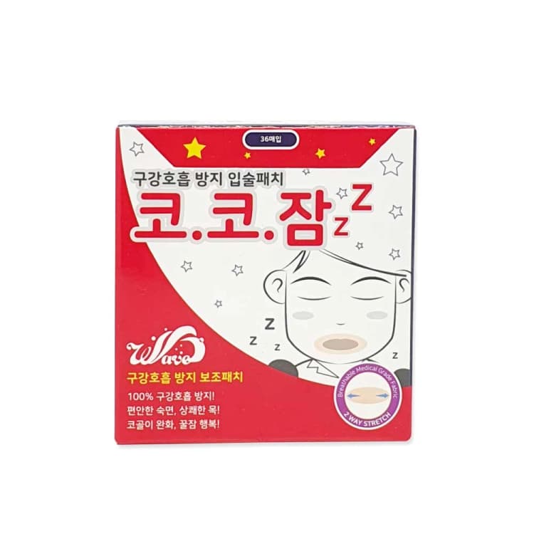 코코잠 구강호흡 방지 입술패치(코골이 완화외)