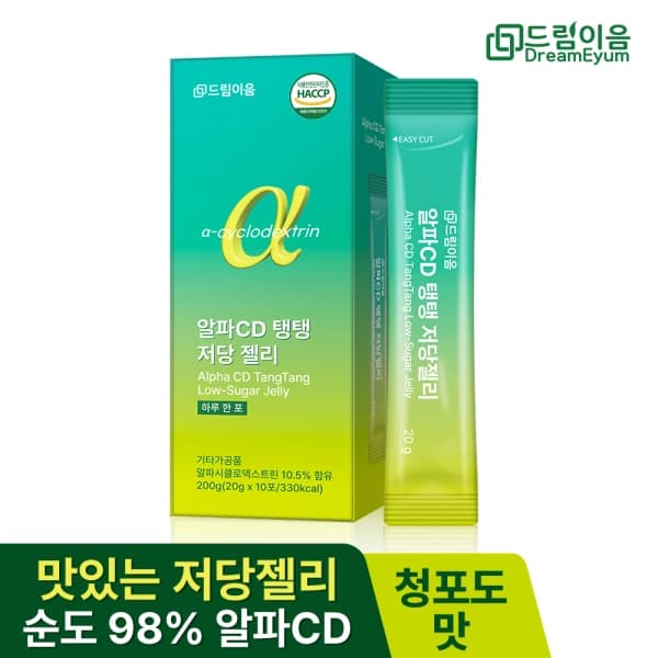 드림이음 알파CD 탱탱 저당젤리