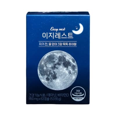 이지레스트 자기 전 물 없이 3알 톡톡 츄어블