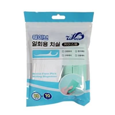 웨이브 일회용 치실 케이스용