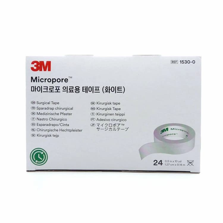 3M 마이크로포 백색 종이반창고