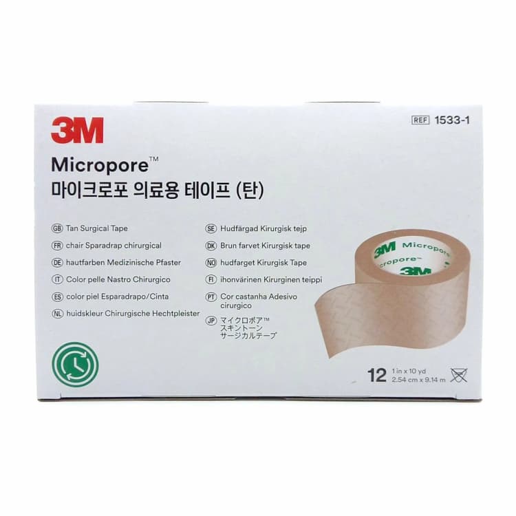 3M 마이크로포 살색 종이반창고